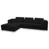 Chaiselongue mit 3 Sitzen - Bezogen mit Stoff - Boretti image 7