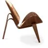 Design-Sessel - Skandinavischer Stil - Bezogen mit Ponyfell - Lucy image 7