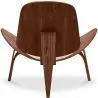 Design-Sessel - Skandinavischer Stil - Bezogen mit Ponyfell - Lucy image 7