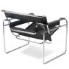 Loungesessel - Leder und Metall - Ivan image 7