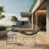 Loungesessel - Stahl Design Stuhl - Berty image 7