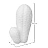 Mittlerer Weißer Kaktus Dekorative Figur image 7