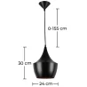 Deckenlampe - Hängeleuchte im Industriedesign - Extensive image 7