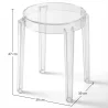 Hocker Niedrig Transparent - 47cm - Arthur image 7