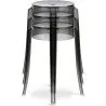 Barhocker Design Transparent - 47cm - Victoria Queen image 7