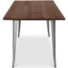 Rechteckiger Esstisch - Industriedesign - Holz - Tawny image 7