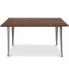 Rechteckiger Esstisch - Industriedesign - Holz - Tawny image 7