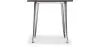 Quadratischer Esstisch - Industriedesign - Holz und Metall - Stylix image 7