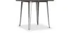 Quadratischer Esstisch - Industriedesign - Holz und Metall - Stylix image 7