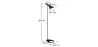 Stehlampe - Flexo-Wohnzimmerlampe - Nalan image 7