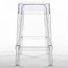 Transparenter Design-Hocker - 65cm - Victoria Queen image 7