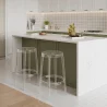 Transparenter Design Hocker - 65cm - Arthur image 7