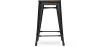 Barhocker - Industriedesign - Holz & Stahl - 60cm -Stylix image 7