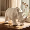 Dekorative Figur Nashorn - Matt Weiß - Rhyn image 7