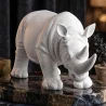 Dekorative Figur Nashorn - Matt Weiß - Rhyn image 7