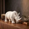 Dekorative Figur Nashorn - Matt Weiß - Rhyn image 7