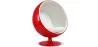 Design-Kugelsessel - In Kunstleder bezogen - Baller image 7