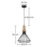 Retro-Deckenlampe - Design-Pendelleuchte - Vilma image 7