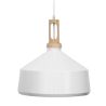 Deckenlampe - Hängeleuchte - Holz und Metall - Wind image 7