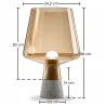 Tischlampe - Designer Wohnzimmerlampe - Silas image 7