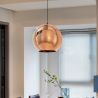 Deckenlampe - Metallkugel-Hängeleuchte - 25 cm - Range image 7