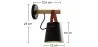Vintage Wandlampe - Design - Cencerro image 7