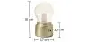 Wiederaufladbare tragbare Lampe - Lúa image 7