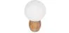 Tischlampe -  Wohnzimmerlampe im skandiinavischen Design- Kugel - Blum image 7