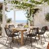Rattan-Esszimmerstuhl - Boho-Stil - Mia image 7