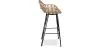 Rattan Barhocker mit Armlehnen - Boho Bali Style - 75cm - Many image 7