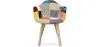  Esszimmerstuhl mit Armlehnen und Patchwork-Bezug - Pixi image 7