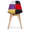Esszimmerstuhl - Bezogen mit Patchwork - Tessa  image 7