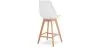 Hocker im skandinavischen Stil - Holzbeine - Denisse image 7