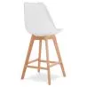 Hocker im skandinavischen Stil - Holzbeine - Denisse image 7
