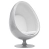 Ei-Design-Sessel - In Stoff bezogen - Eny image 7
