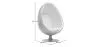 Ei-Design-Sessel - In Stoff bezogen - Eny image 7