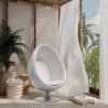 Ei-Design-Sessel - In Stoff bezogen - Eny image 7
