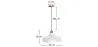 Design-Deckenlampe - Metall-Pendelleuchte - Enar image 7