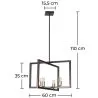 Deckenlampe im Retro-Design - Pendelleuchte - Robson image 7