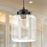 Kristall-Deckenlampe - Vintage-Design-Pendelleuchte - Mikelo image 7