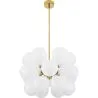 Deckenlampe mit Kristallkugeln - Pendelleuchte - Jacobella image 7