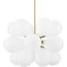 Deckenlampe mit Kristallkugeln - Pendelleuchte - Jacobella image 7