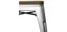 Hocker im Industriedesign - Holz & Stahl - 45cm -Stylix image 7