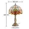 Tiffany-Tischlampe - Wohnzimmerlampe - Vintage image 7