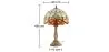 Tiffany-Tischlampe - Wohnzimmerlampe - Vintage image 7