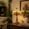 Tiffany-Tischlampe - Wohnzimmerlampe - Vintage image 7