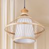 Bambus-Deckenlampe - Boho-Bali-Design-Hängelampe - Amara image 7