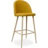 Gepolsterter Hocker aus Stoff - skandinavisches Design - 76cm - Evelyne image 7