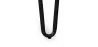 Runder Barhocker - Industriedesign - Holz & Stahl - 43cm - Hairpin image 7