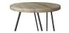 Set aus 2 Beistelltischen - Industriedesign - Holz und Metall - Hairpin image 7